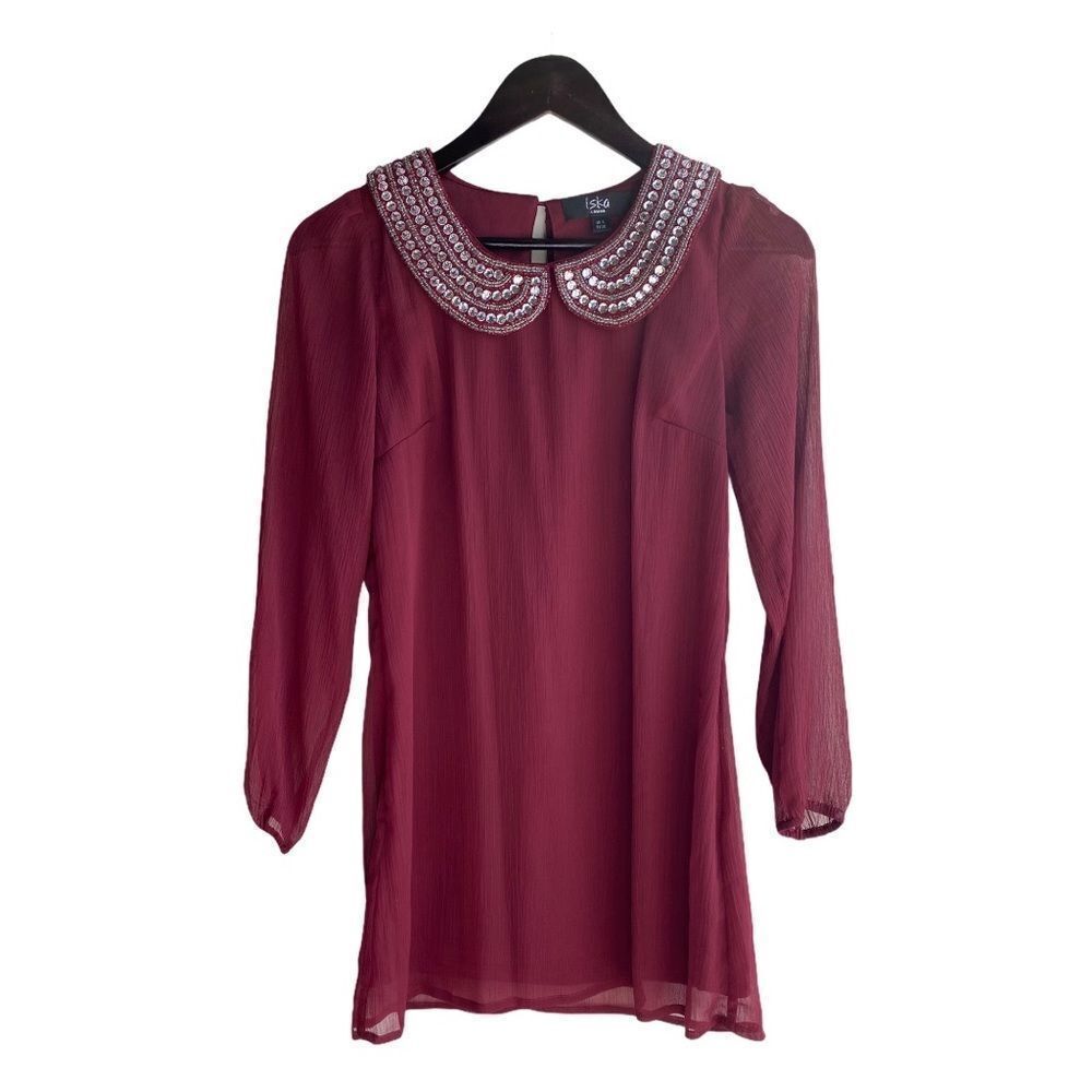 Iska London‎ Dress Beaded Collar